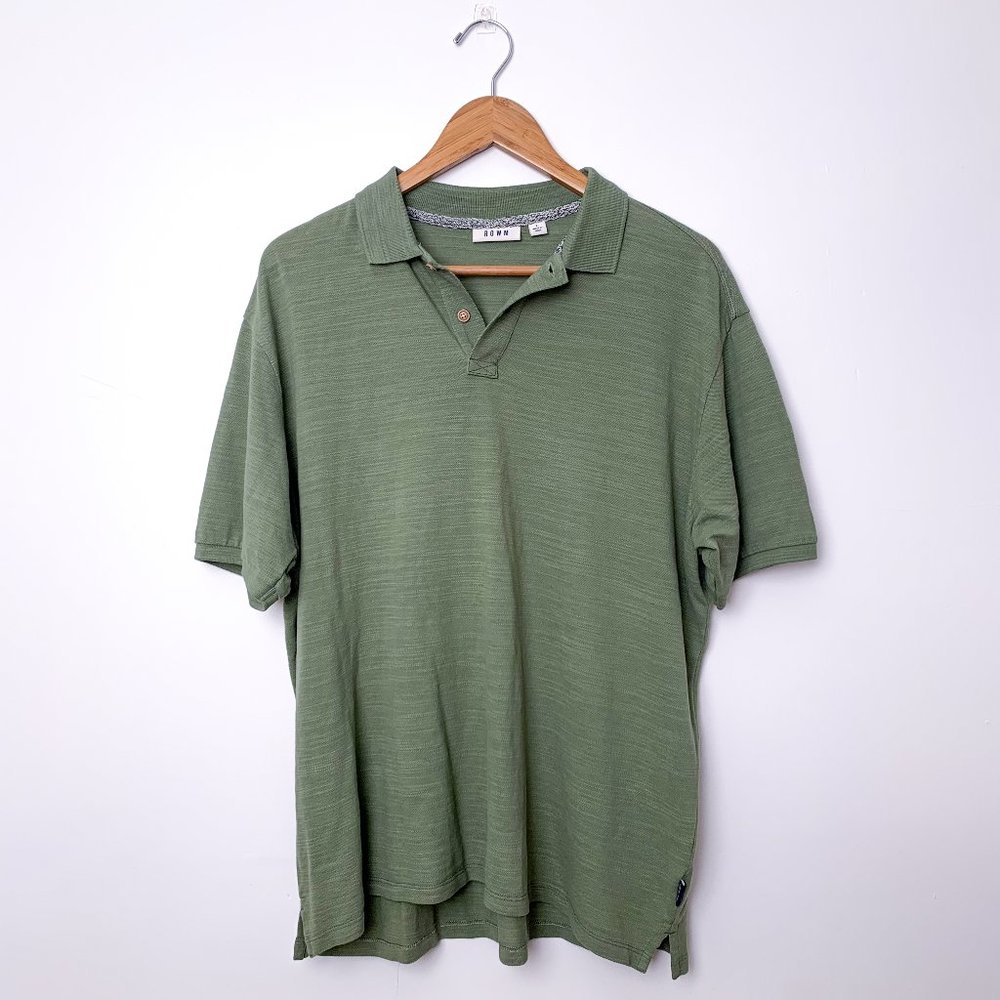 ROWM Green Polo Men's Size Large